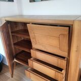 Buffet bar en orme style regain