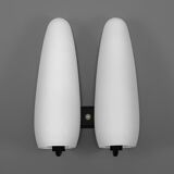 Vintage 1950s Philips Louis Kalff Opaline Glass Wall Lamp Sconce