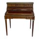 Bureau cylindre à système en Acajou de Style Louis XVI