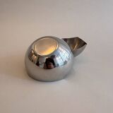 Set of two stainless steel cups