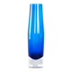 Cobalt glass vase, Danish design, 1960s, production: Denmark