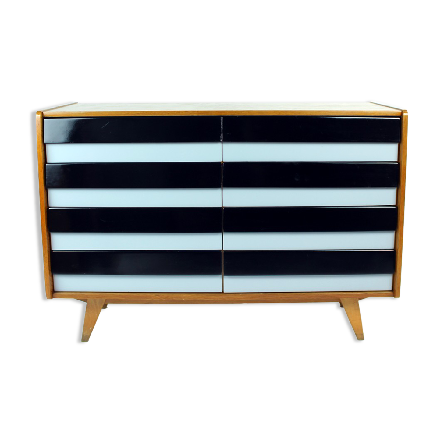 Jiri Jiroutek u 450 type chest of drawers for interier praha, czechoslovakia 1960s