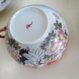 Tasses  et sous tasses  anciennes porcelaine japon
