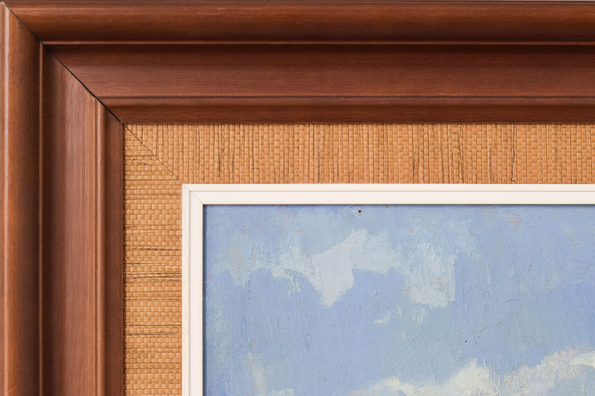 Post impressionist landscape with boats, Ramón Mas i Mas