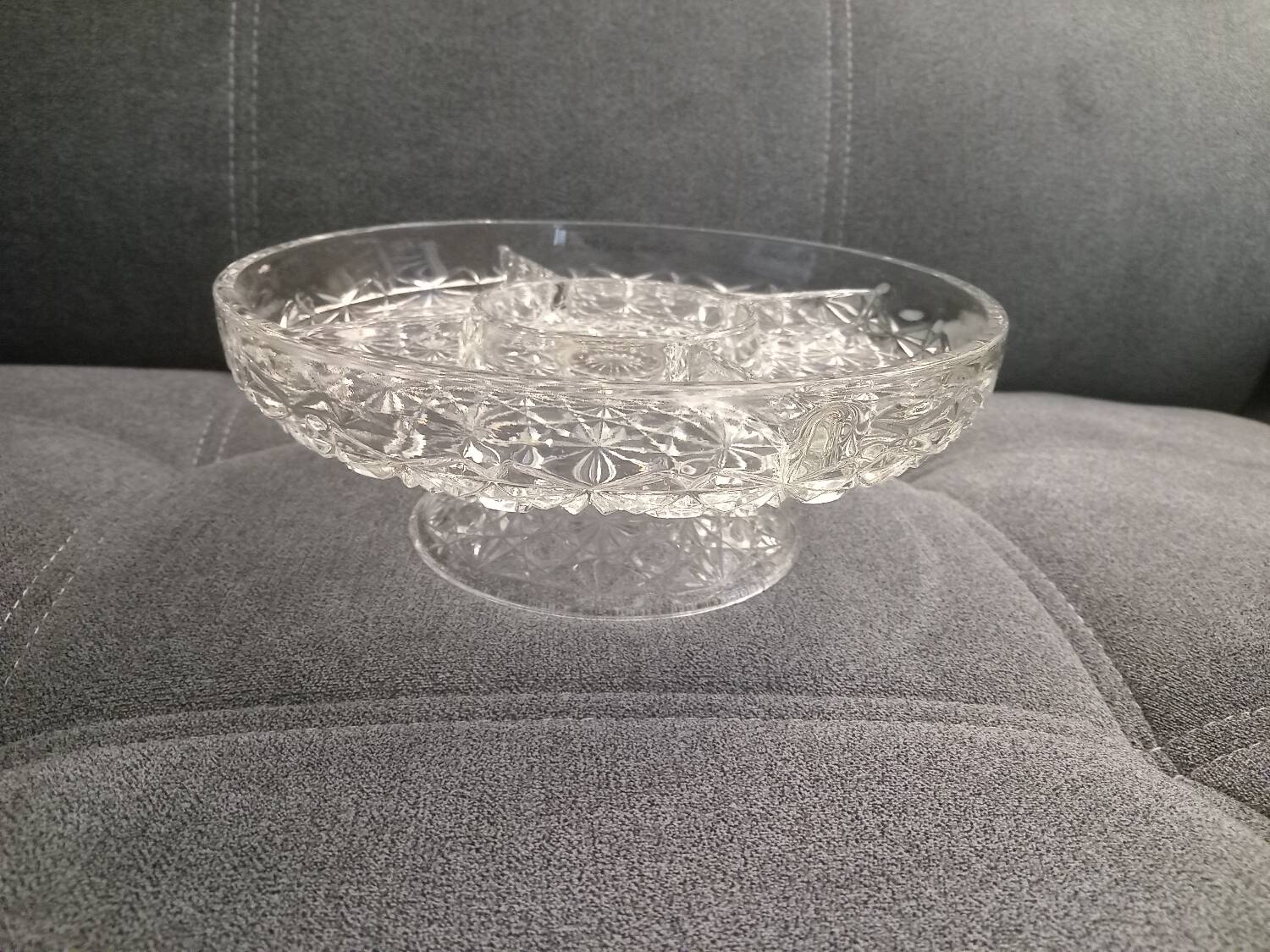 Vintage appetizer dish