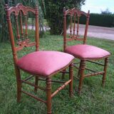 Paire de chaises Napoleon III