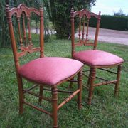 Paire de chaises Napoleon III