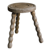 Antique wooden stool