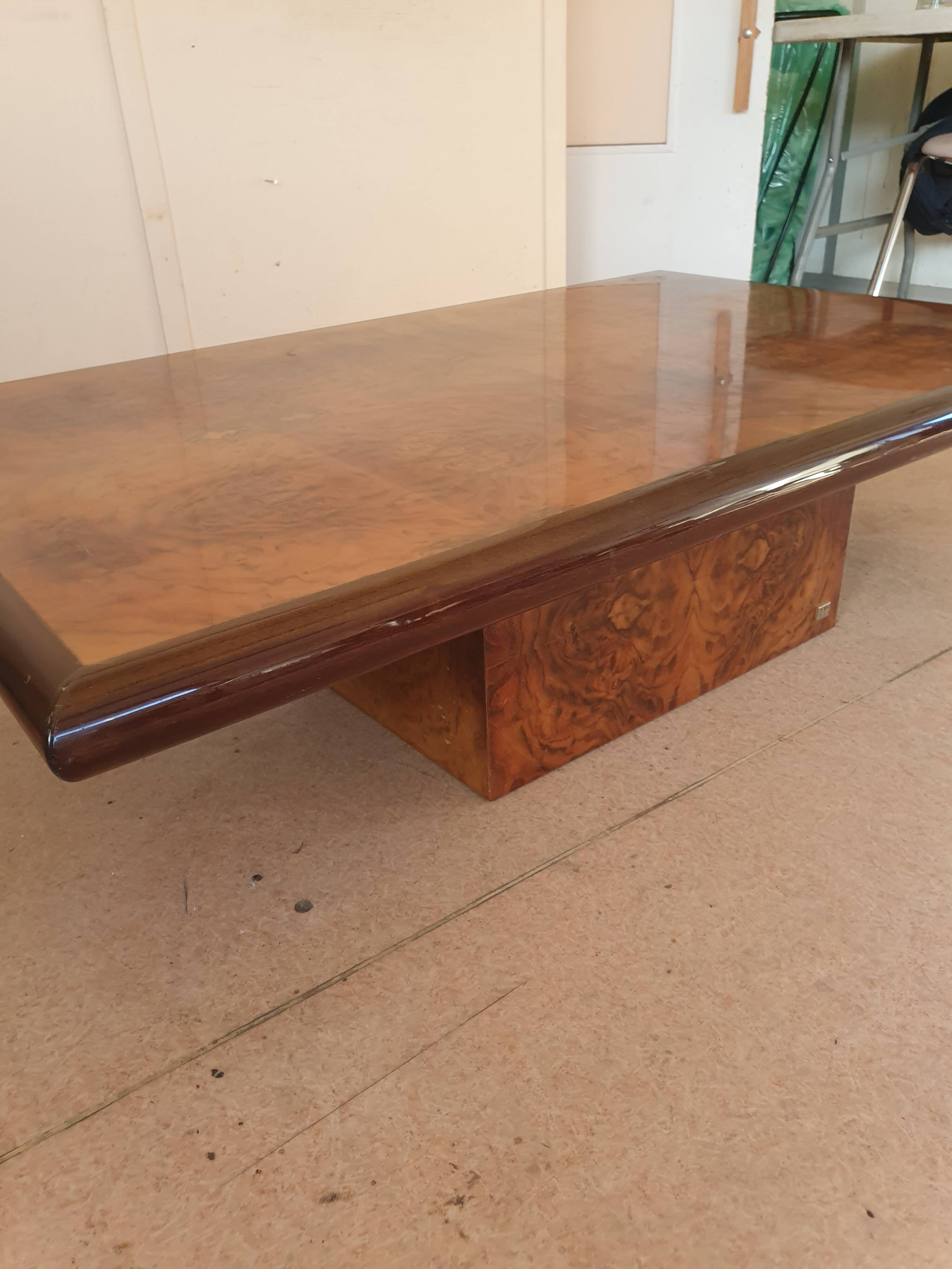 Coffee table by Jean Claude Mahey