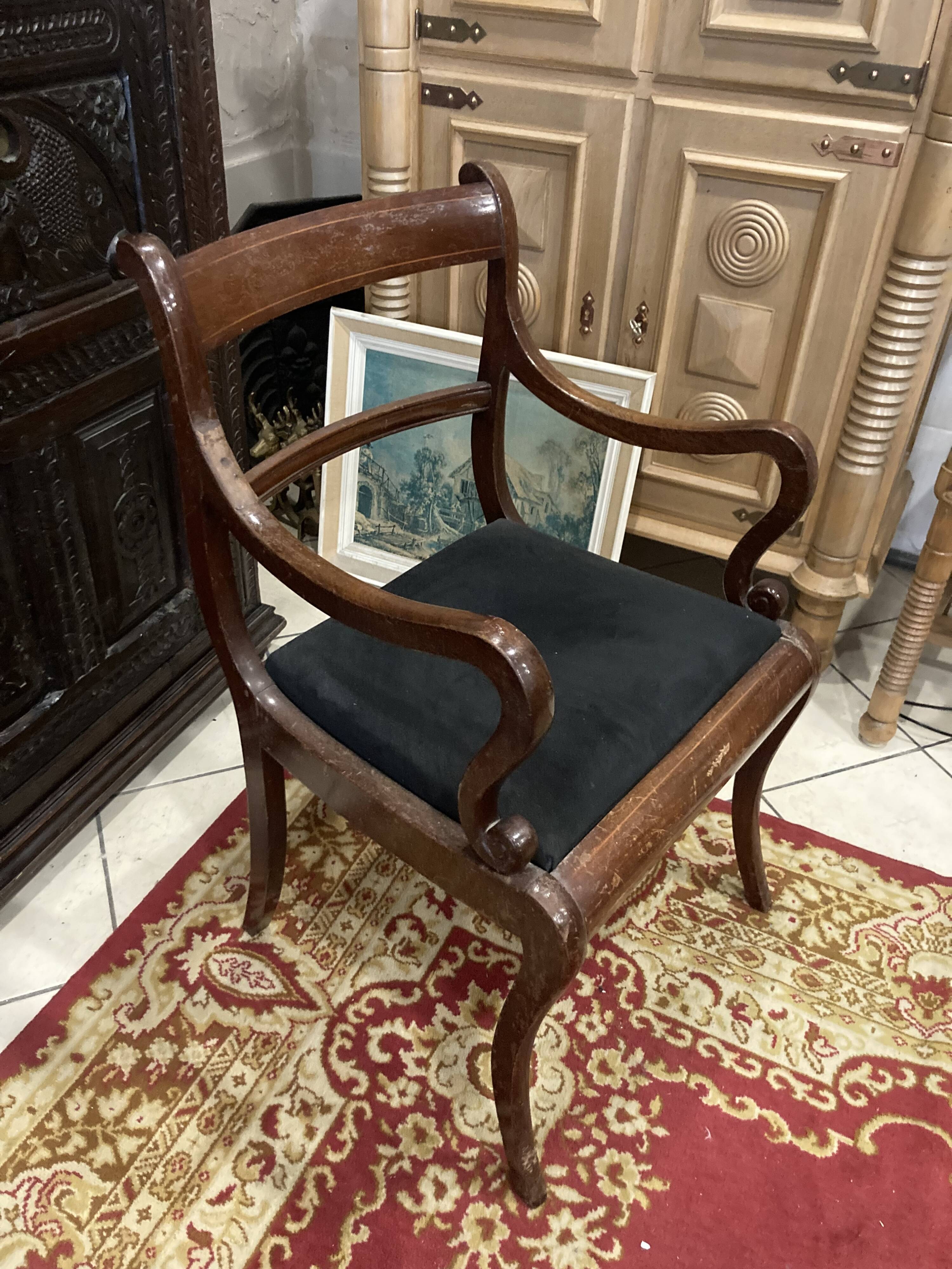 Antique armchair