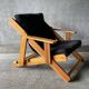 Fauteuil scandinave inclinable et pliable par Gillis Lundgren, 1970s