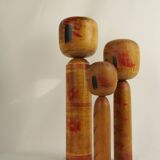 Set of 3 kokeshi (large size)