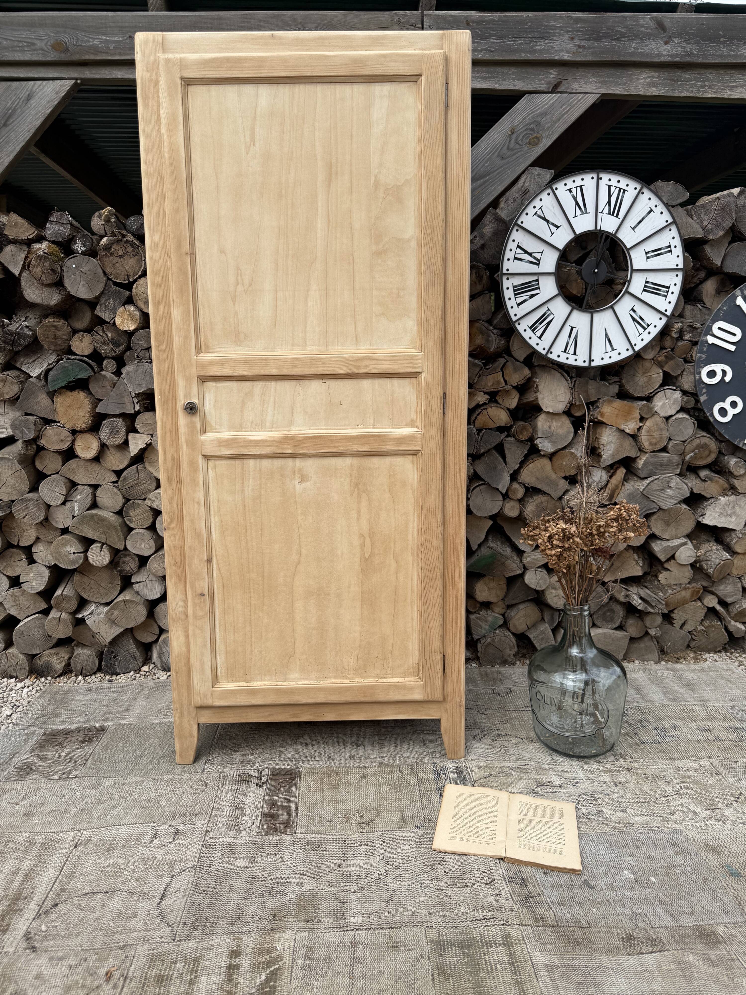 Renovated wooden wardrobe