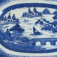 Large white-white Chinese dish from China 18th century