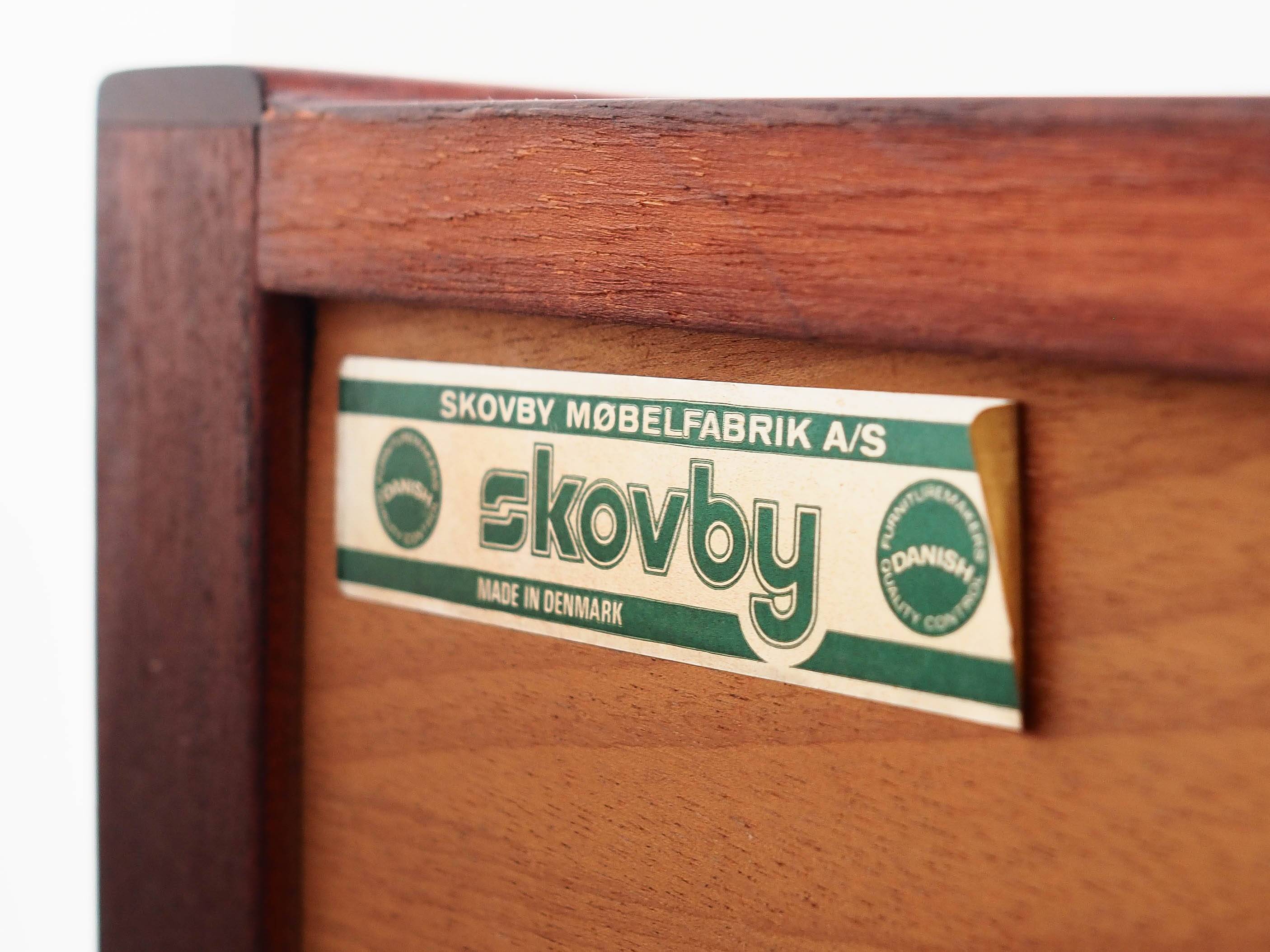 Rosewood sideboard, Danish design, 1970s, manufactured by Skovby Møbelfabri