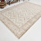 Bordered vintage rug, 218x326cm