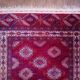 Handmade Turkmen Bukhara rug 180x112cm