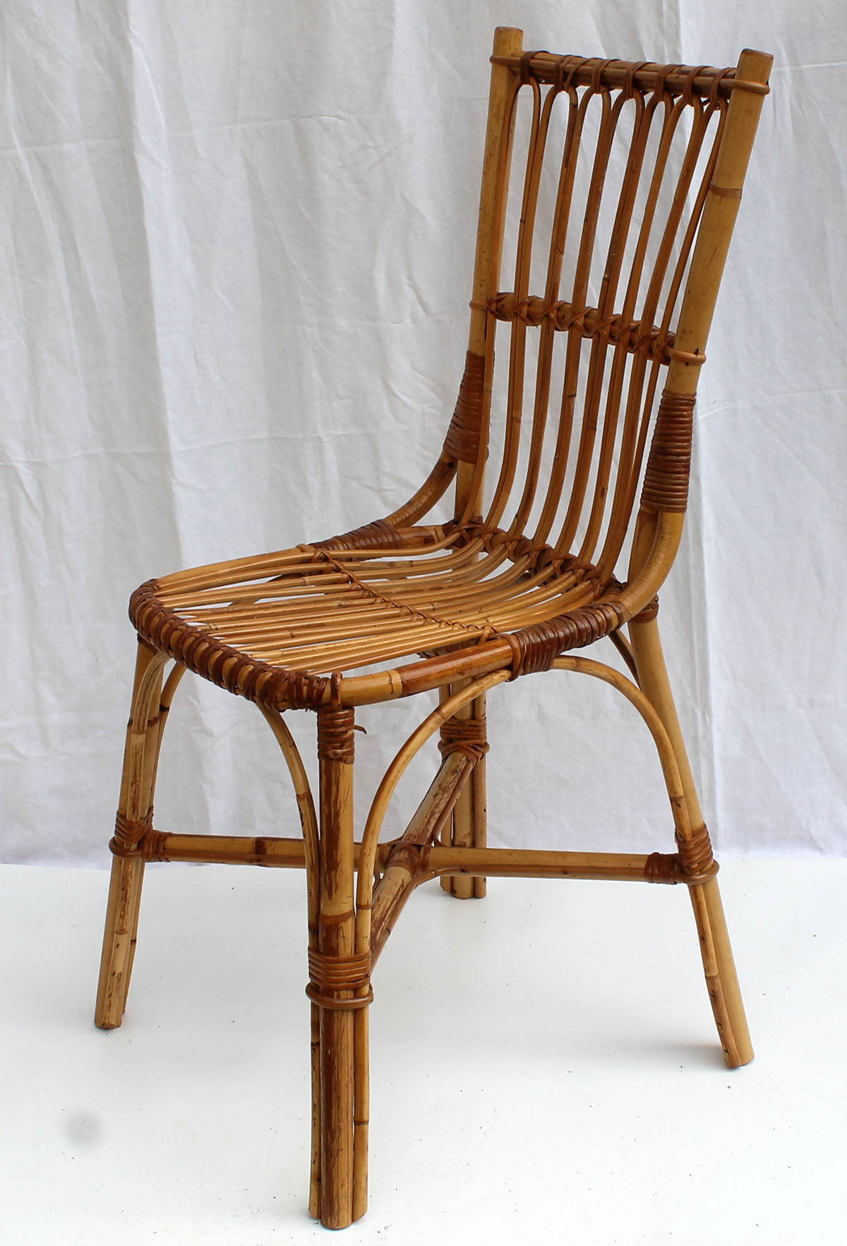 Rattan desk and Chair