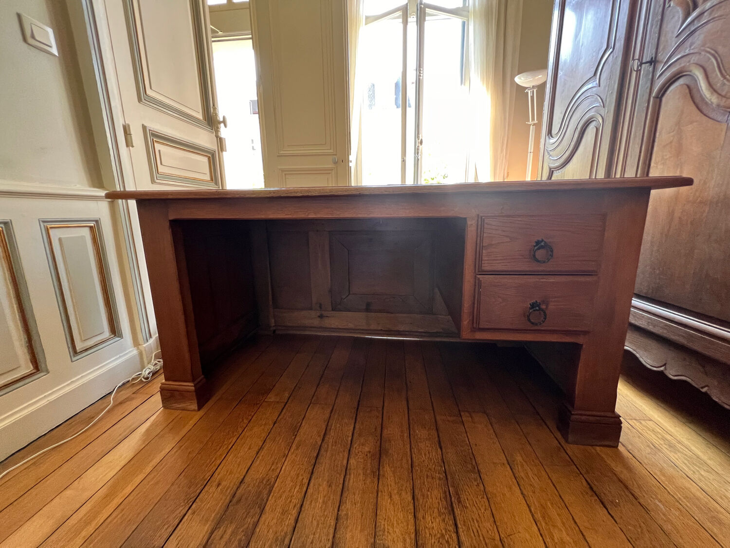 Vintage oak desk