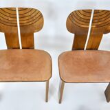 Africa dining chairs by Afra & Tobia Scarpa for Maxalto, 1975, set of 4