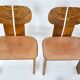 Chaises de salle à manger Africa par Afra & Tobia Scarpa pour Maxalto, 1975, ensemble de 4