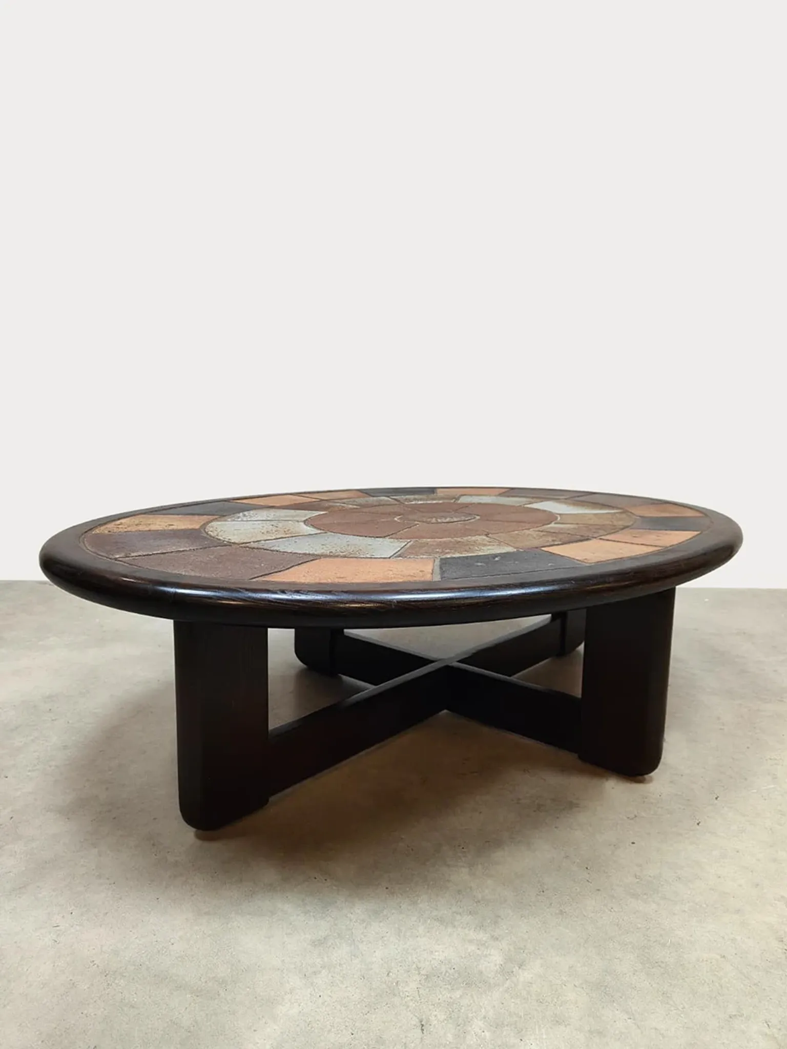 Vintage Danish Tue Poulsen coffee table Haslev Møbelsnedkeri