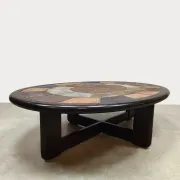 Vintage Danish Tue Poulsen coffee table Haslev Møbelsnedkeri