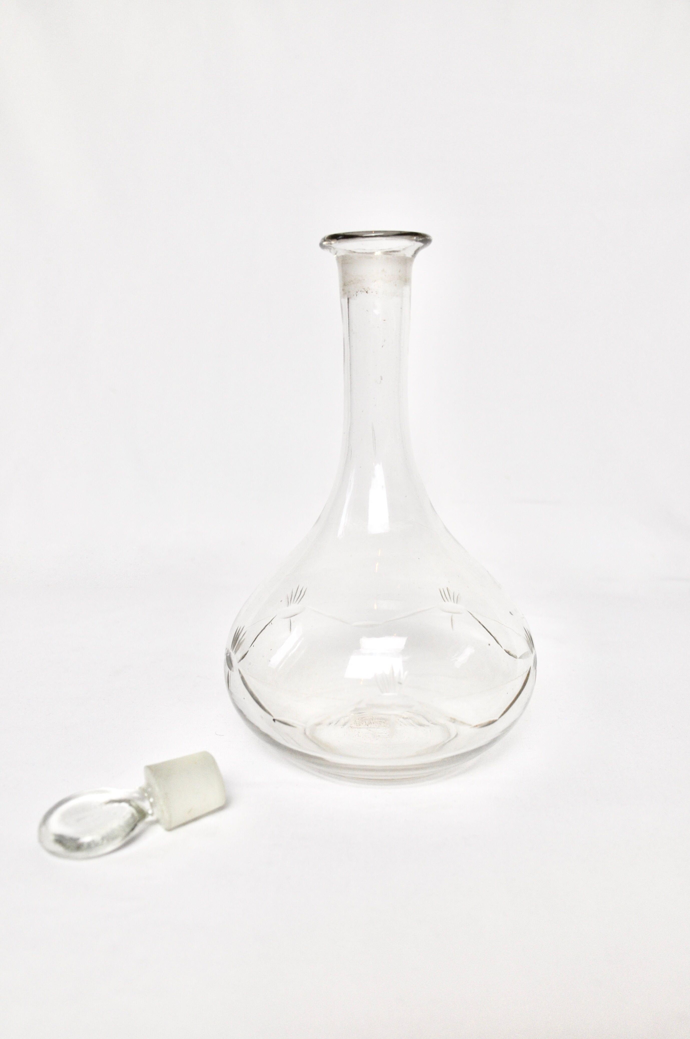 Engraved carafe