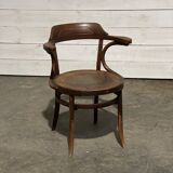 Fauteuil en bois courbé