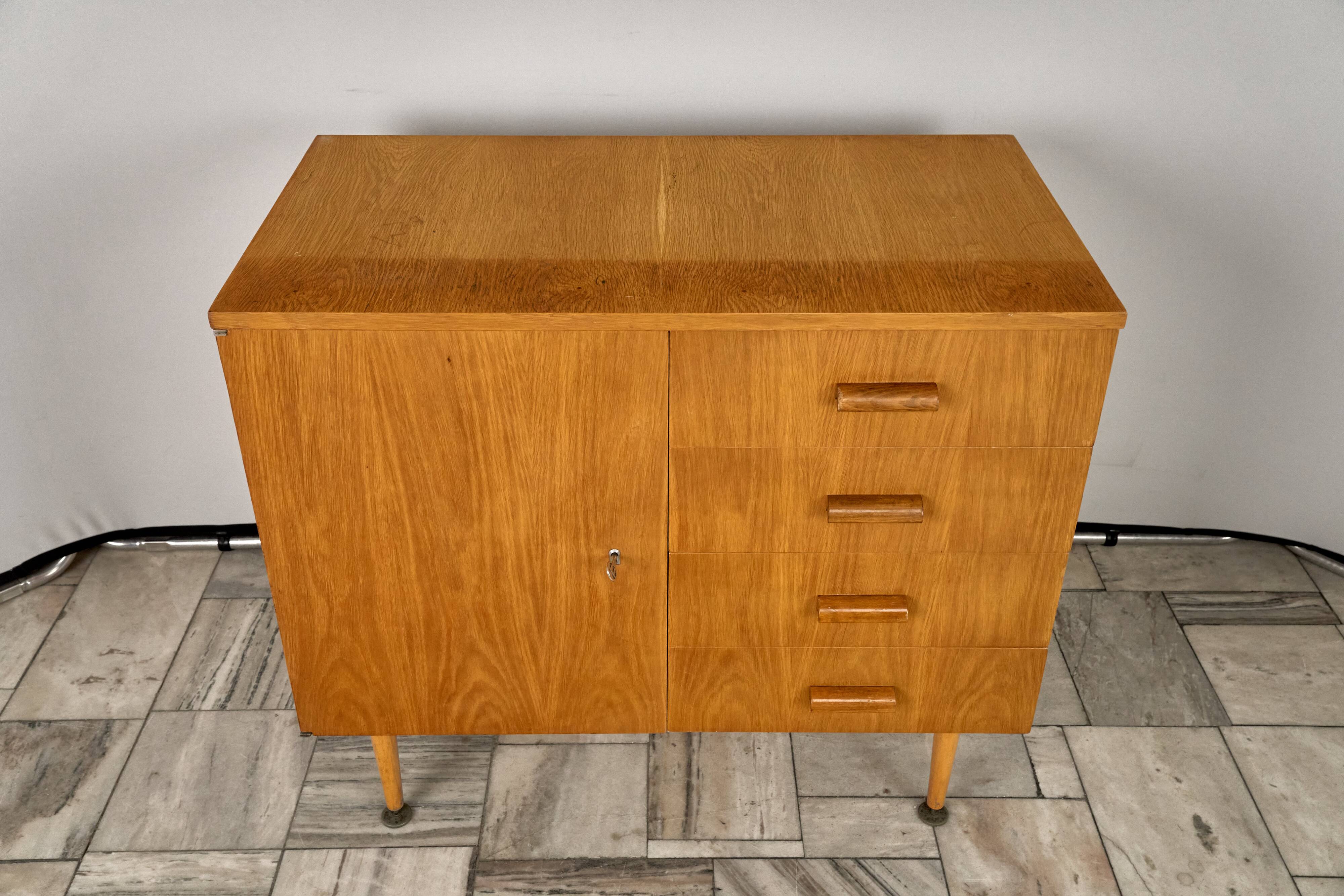 Vintage Display Cabinet, UP závody, 1960s, Czechoslovakia