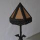 Arts & Crafts wrought iron dragon table lamp | Italy | 1910s