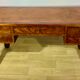 Empire style desk in mahogany, gilded bronzes
