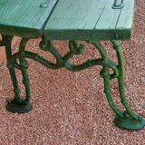 Outdoor garden bench 1900s