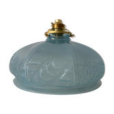 Blue lampshade Art Deco