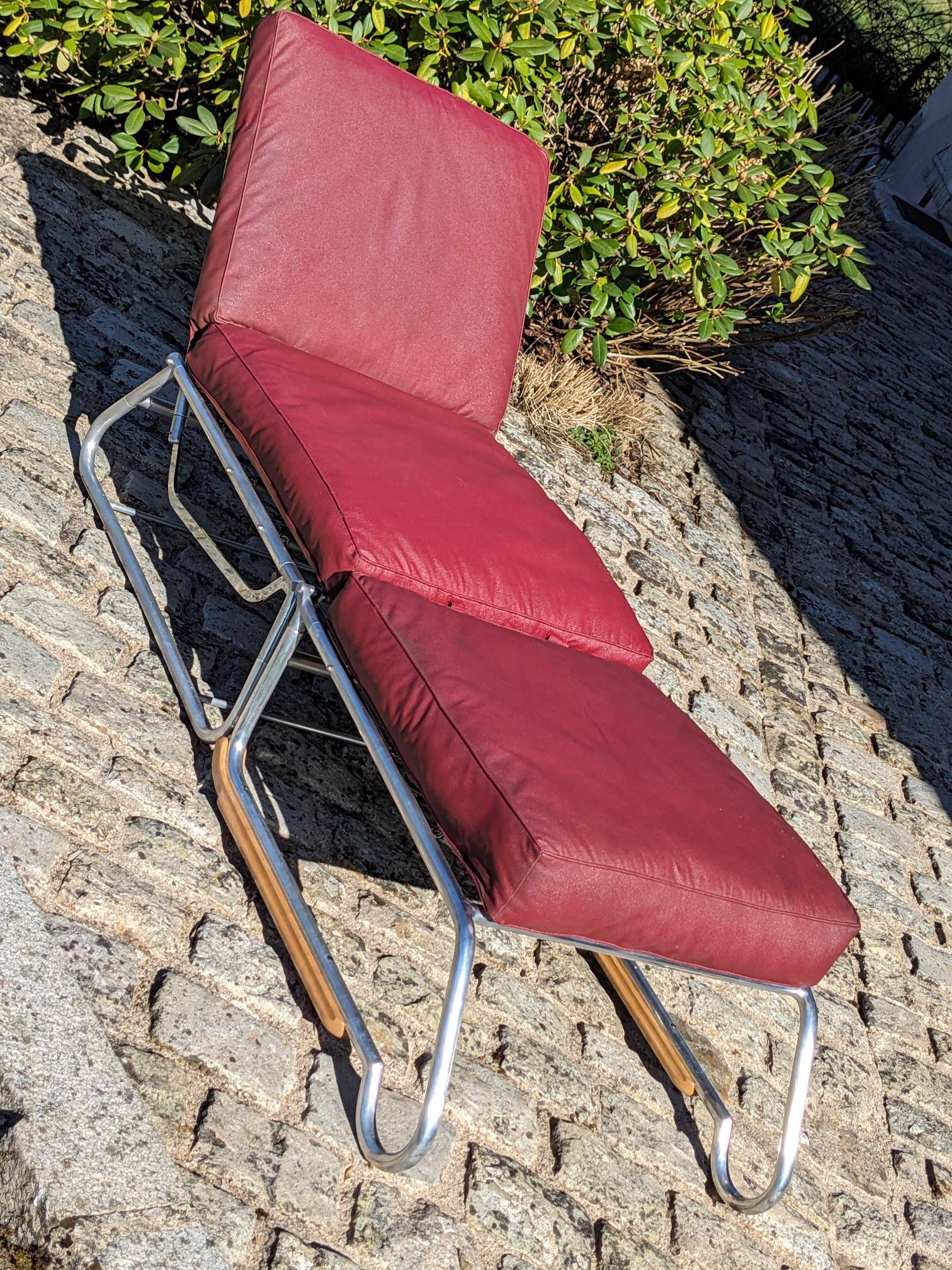 Modernist armchair by F. CARUELLE