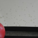 50' vintage ball coat rack