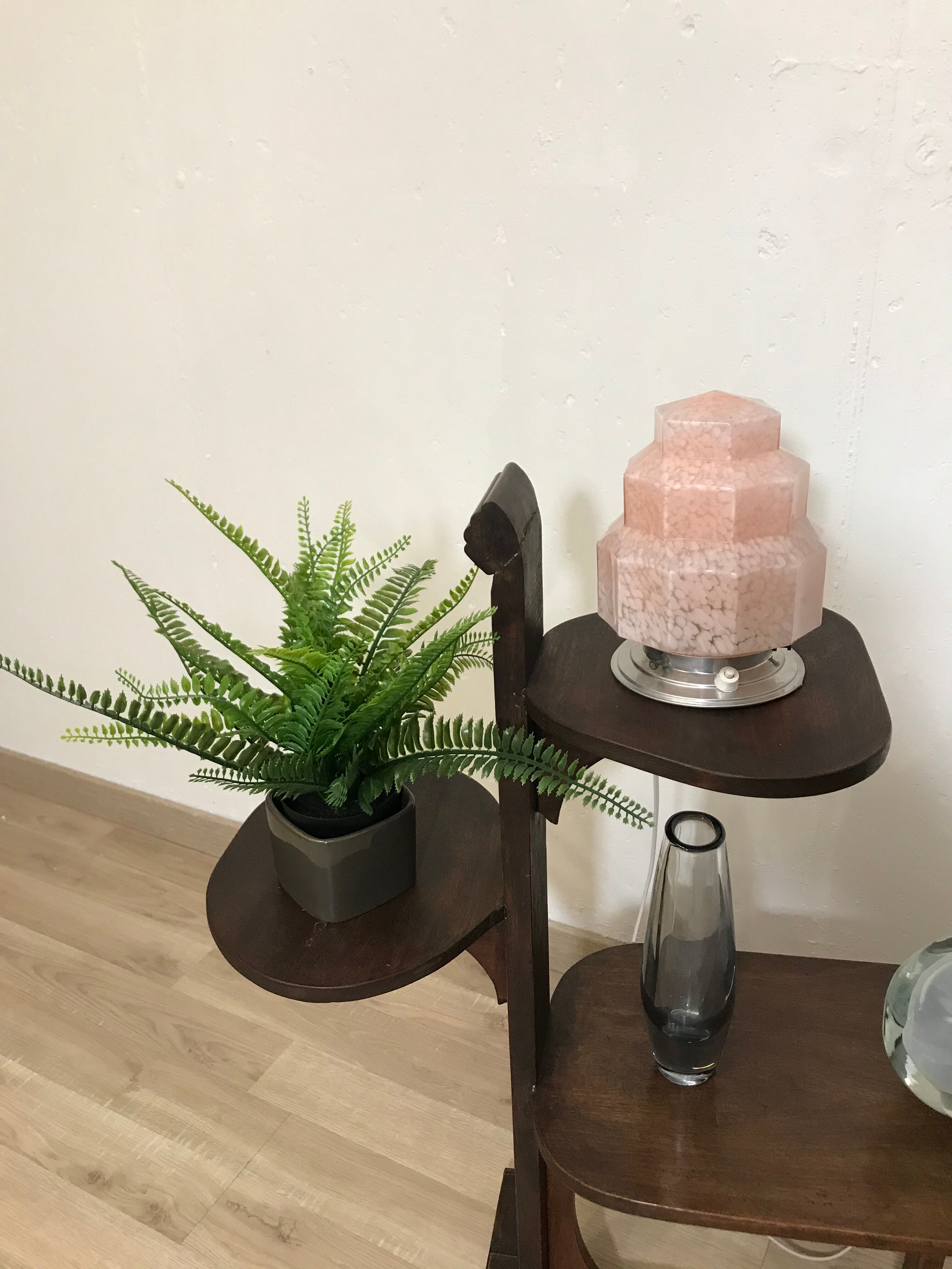 Cathedral lamp to pose art deco