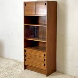 Vintage 70s display cabinet and chest of drawers