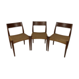 3 vintage Danish chairs