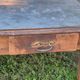 Zinc farm table