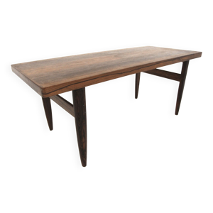 table basse scandinave - palissandre