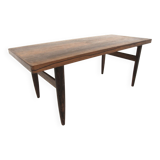 Table basse scandinave en palissandre Suède 1960