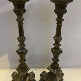 Pair of candle picnickers