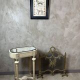 Louis XVI planter in painted wood
