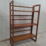 Vintage folding shelf in solid wood
