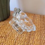 Glass candle holder with star base no. 2