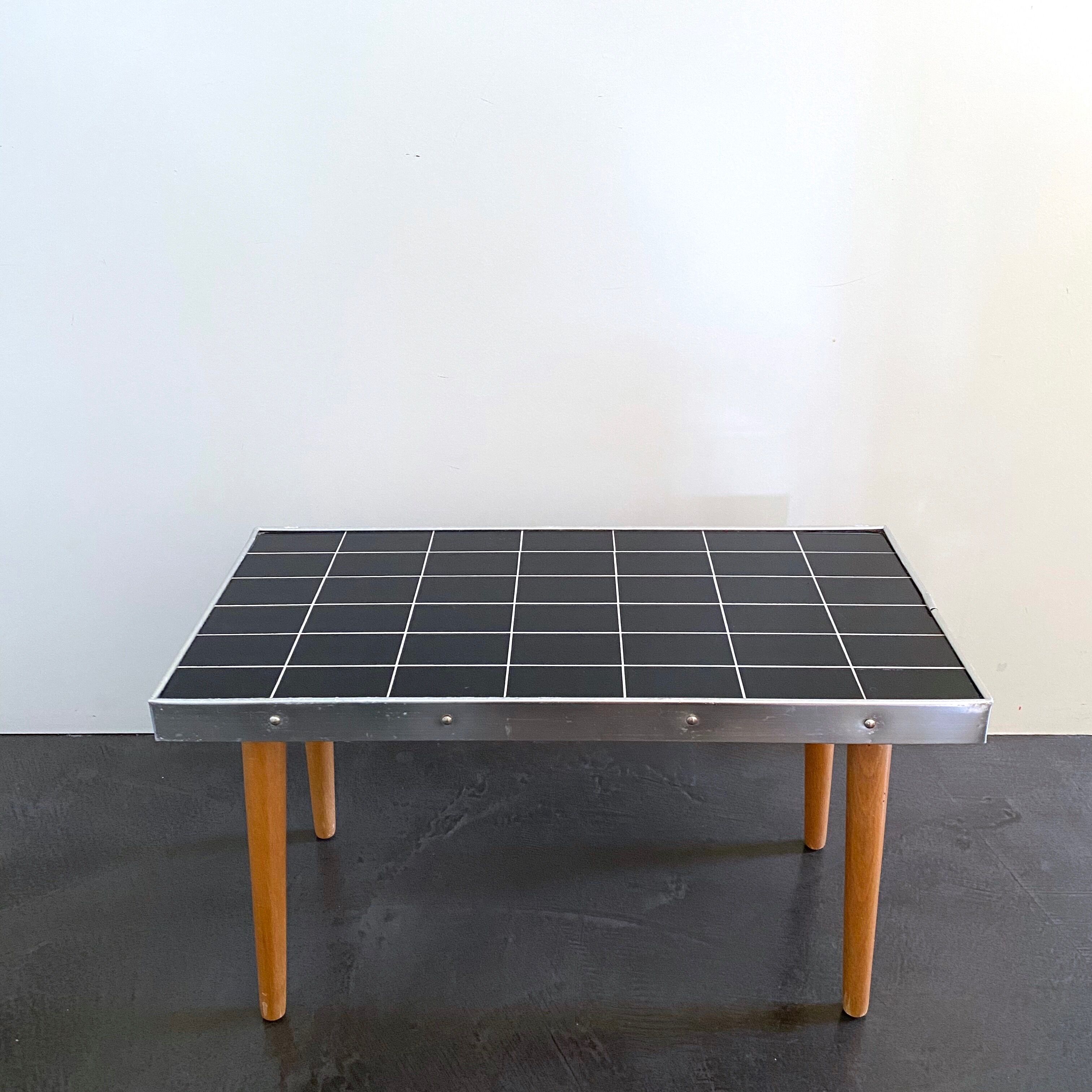 Vintage mosaic table, Mid Century Interior