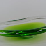 Cendrier et briquet en verre de Murano