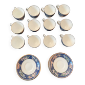 Coffee cup set/saucers/sugar bowl/milk jug/teapot