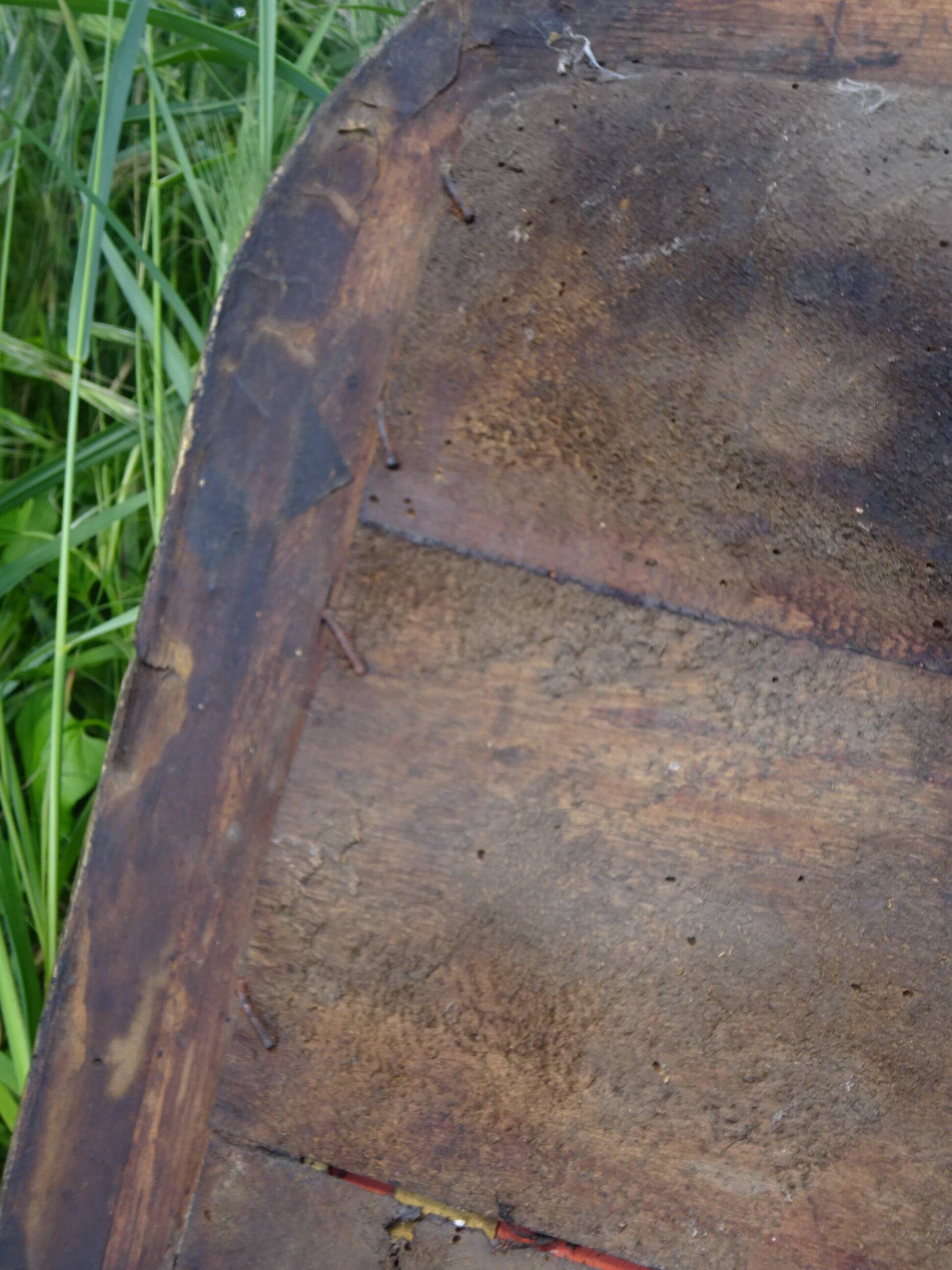 Louis Philippe style gilt mirror 54x45cm